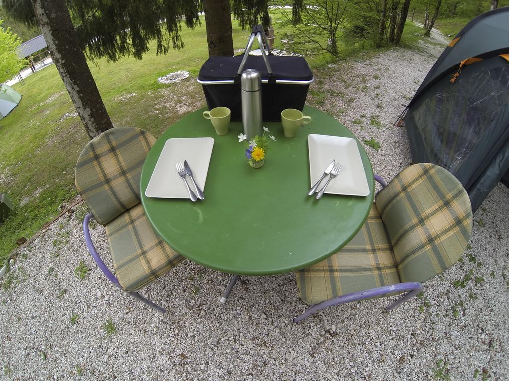 Camping Vodenca Hotell Bovec Eksteriør bilde