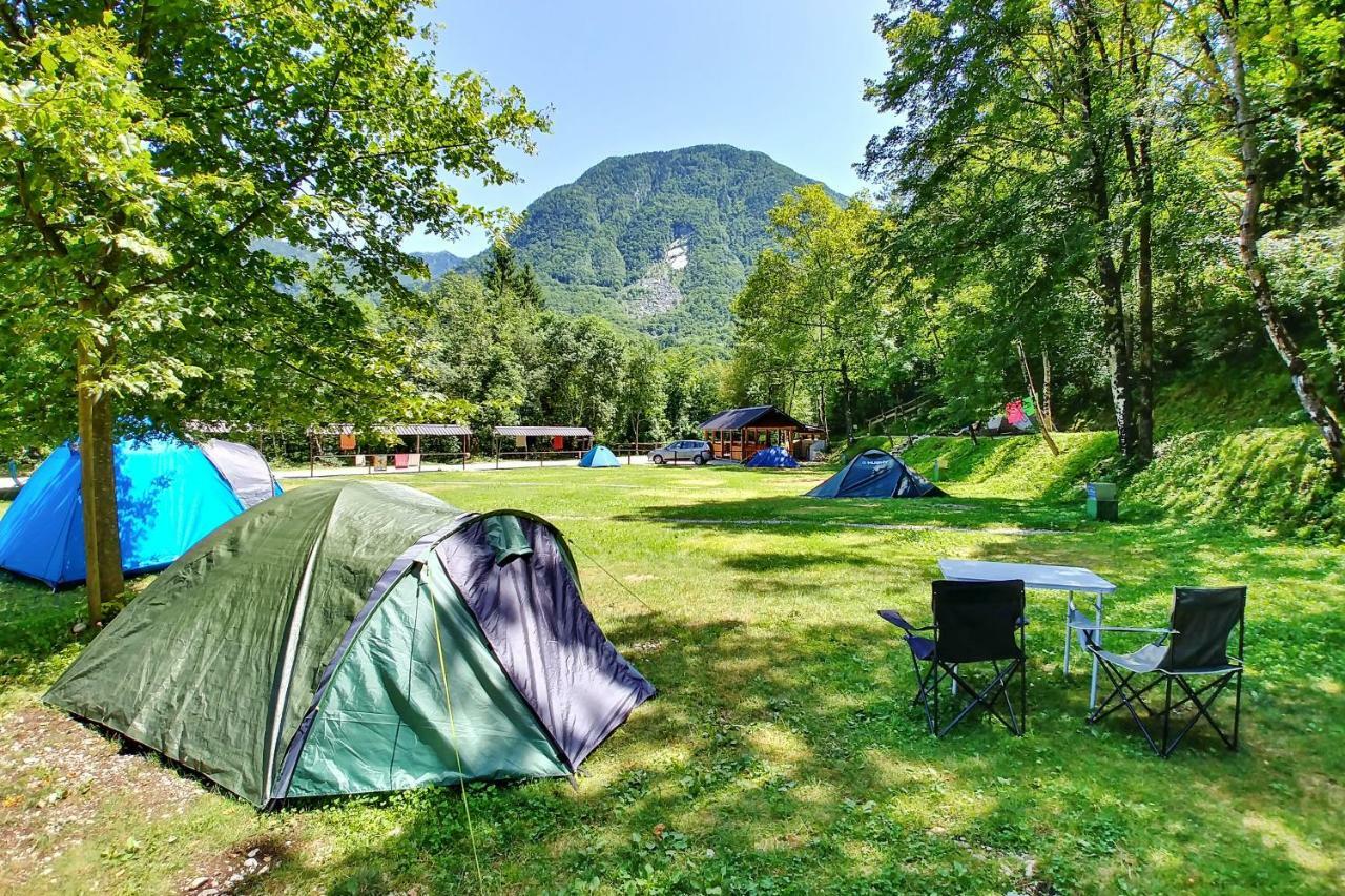 Camping Vodenca Hotell Bovec Eksteriør bilde