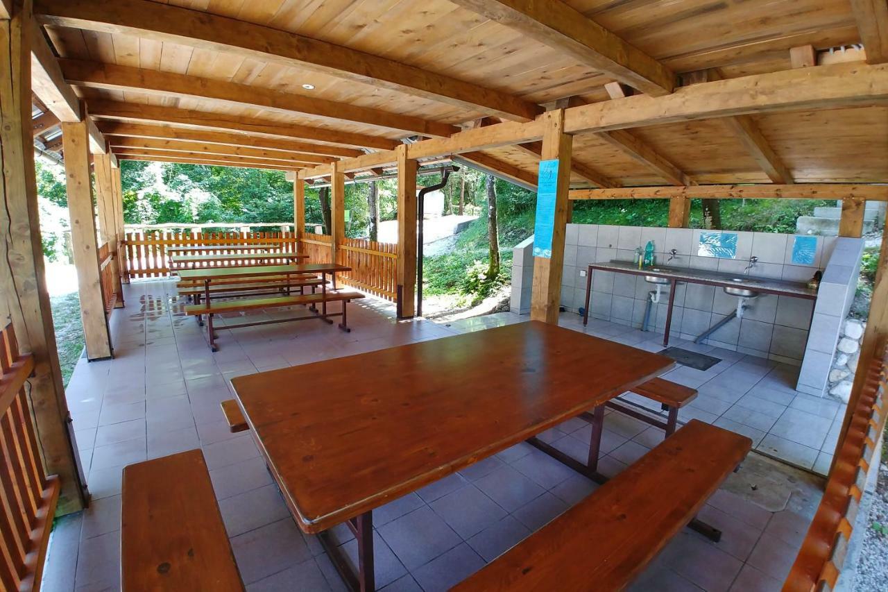 Camping Vodenca Hotell Bovec Eksteriør bilde