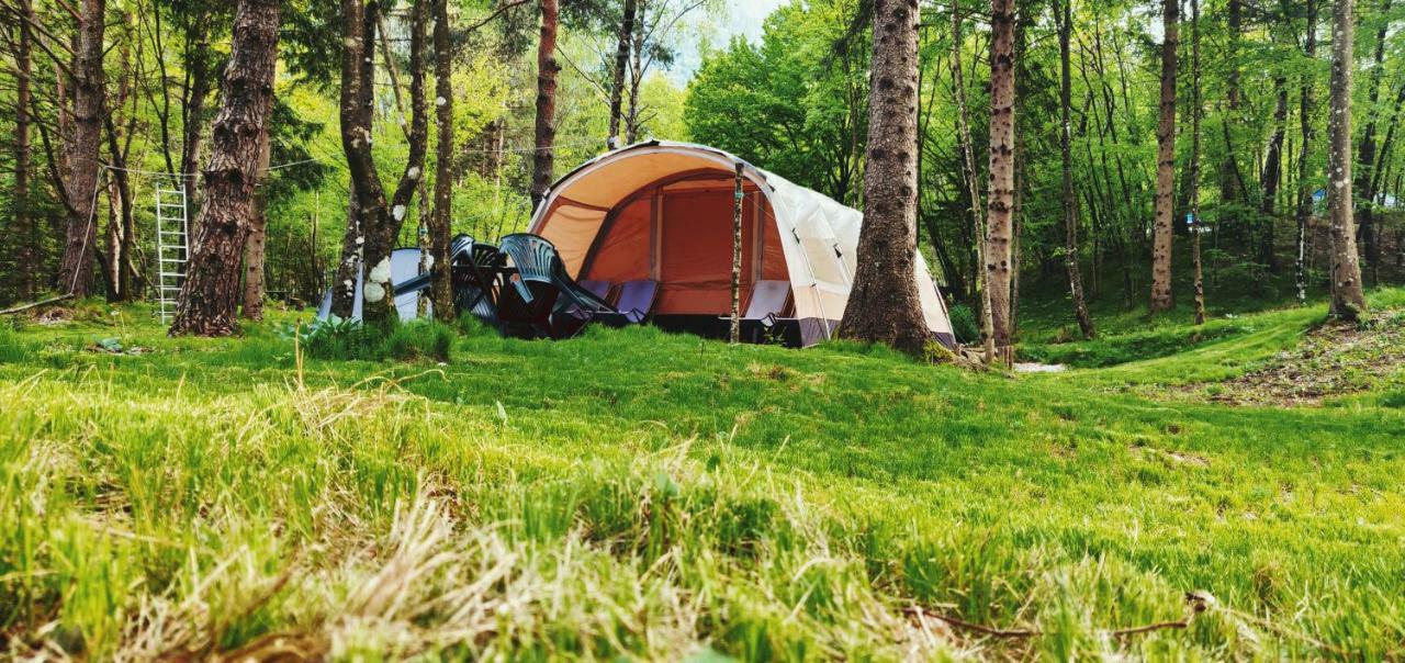 Camping Vodenca Hotell Bovec Eksteriør bilde