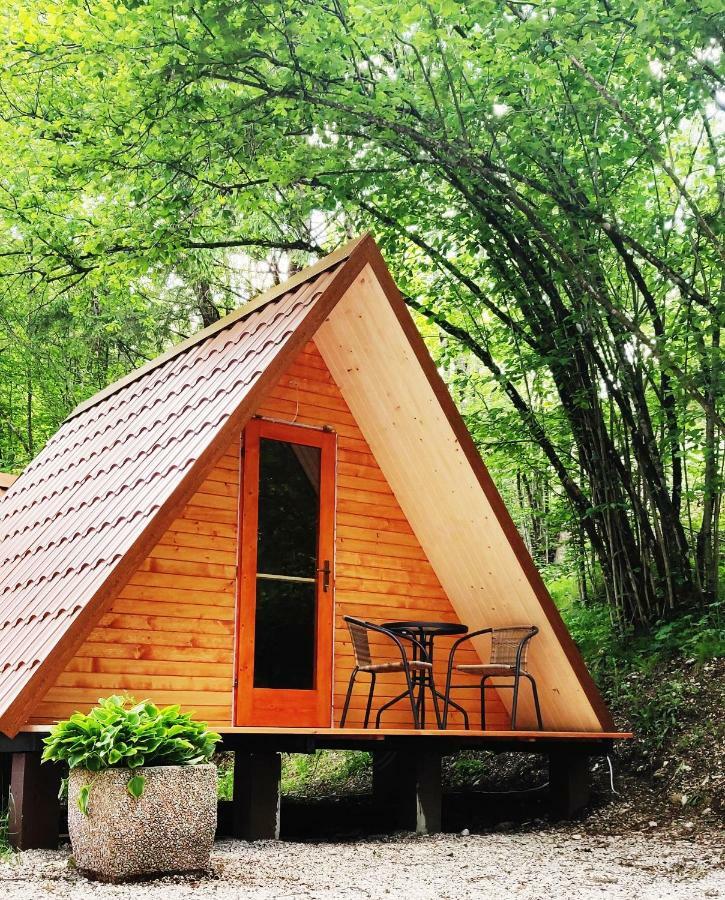 Camping Vodenca Hotell Bovec Eksteriør bilde
