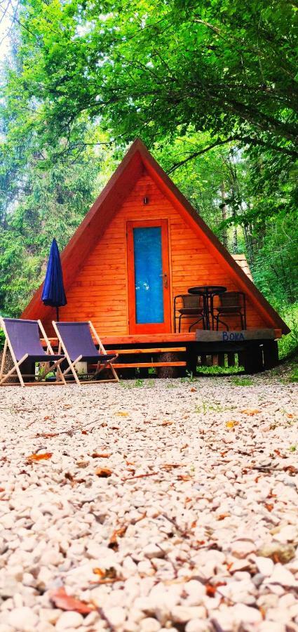 Camping Vodenca Hotell Bovec Eksteriør bilde